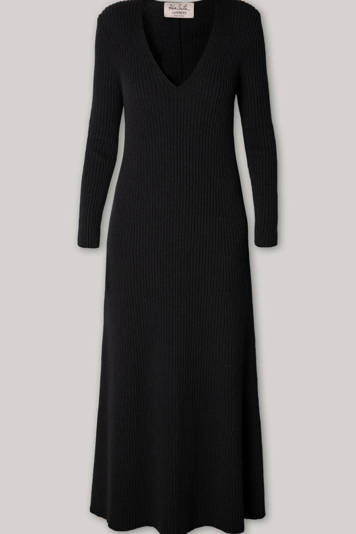 Adriel Wool and Cashmere-blend Dress
