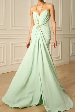 Ammuri Long Dress In Pistachio