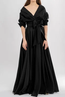 Angelina Cotton Shirt In Black