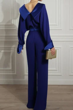 Angelina Jumpsuit In Royal-Blue