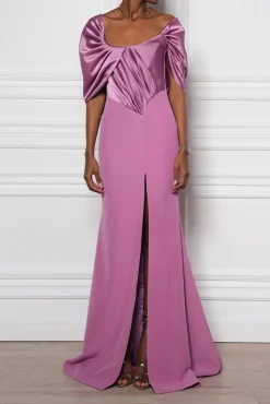 Areej Long Dress In Hydrangea