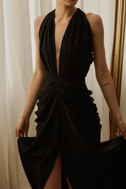 Artemis Long Dress In Black