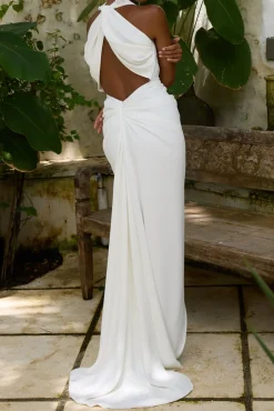 Artemis Long Dress In Off-White