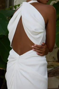 Artemis Long Dress In Off-White