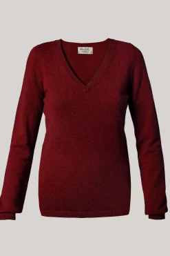 Evangeline V-Neck Cashmere Sweater