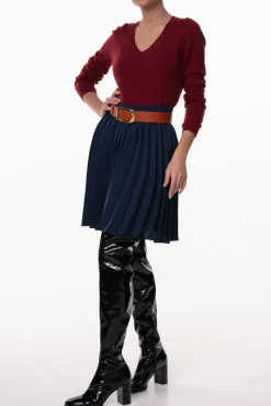 Evangeline V-Neck Cashmere Sweater
