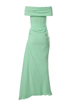 Gaia Long Dress In Avocado