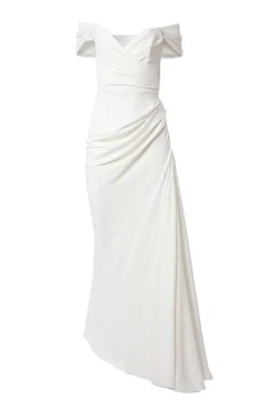 Gaia Long Dress In Off-White