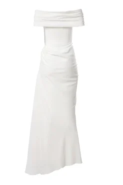 Gaia Long Dress In Off-White