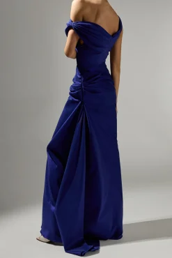 Hayfa Dress In Royal-Blue