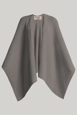 Hera Cashmere Poncho In Windsor