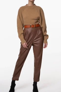 Jophiel Wool and Cashmere-blend Sweater In Rhum