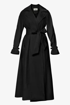 Marlene Trench Coat In Black