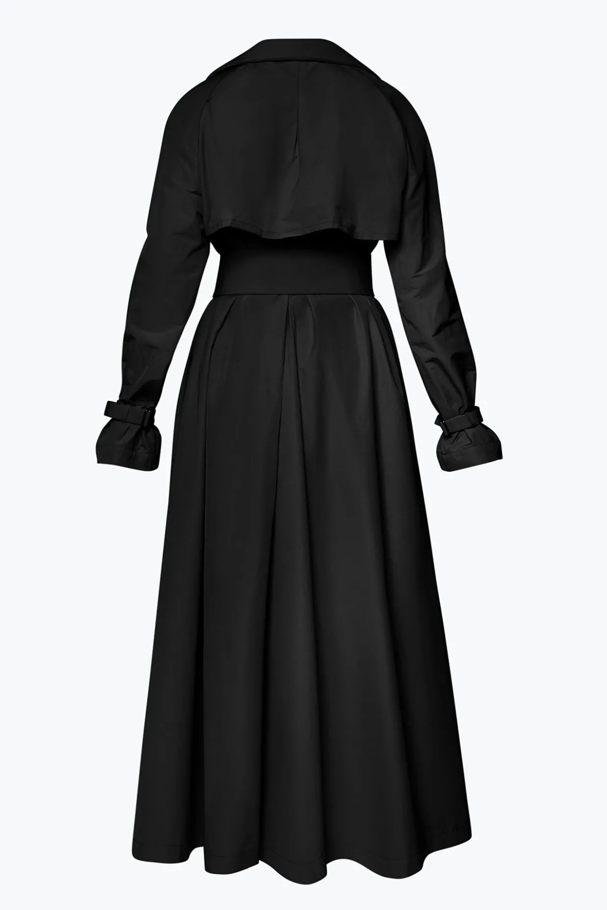Marlene Trench Coat In Black