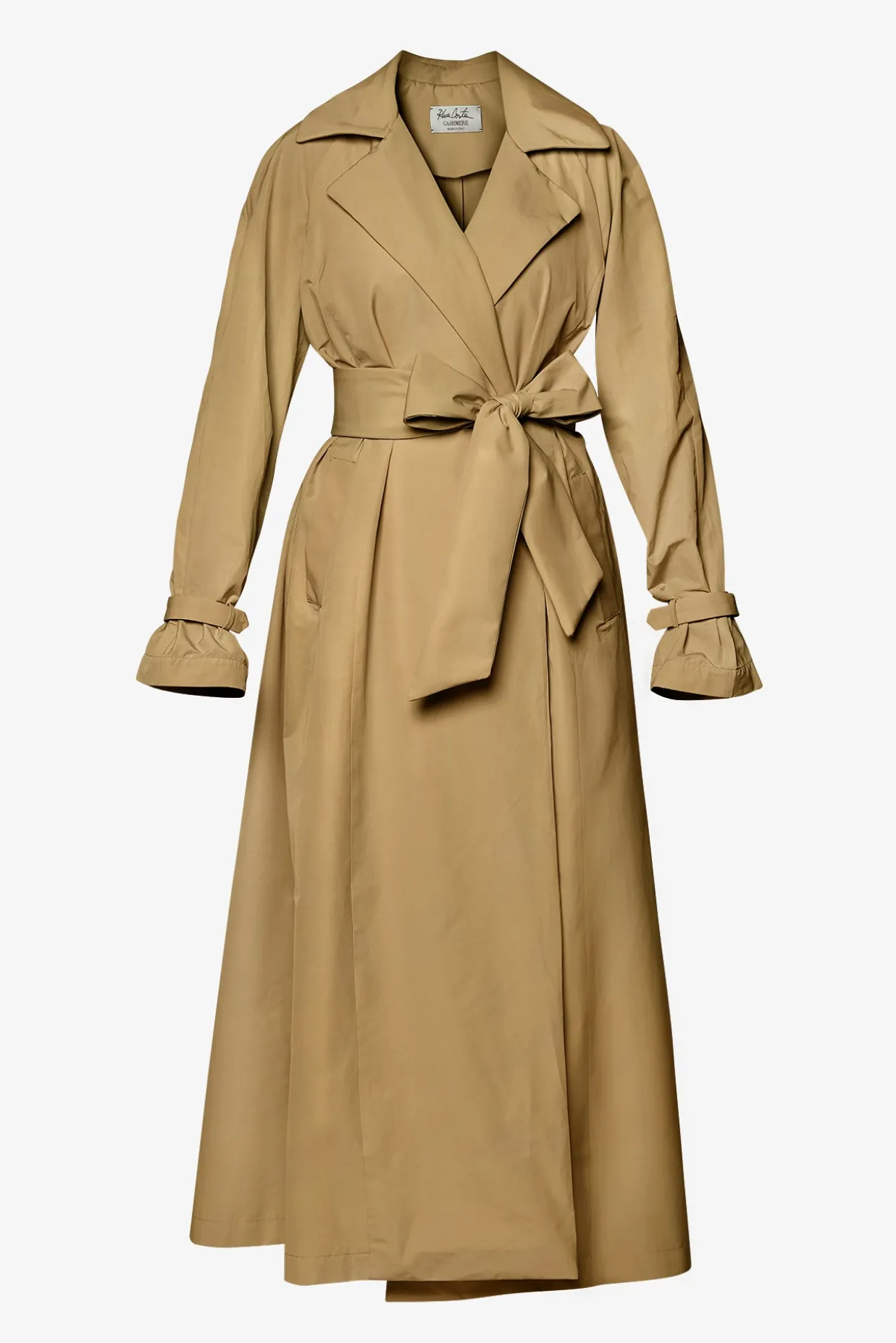 Marlene Trench Coat In Camel