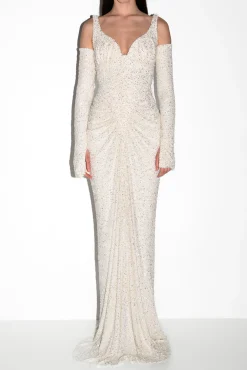Melek Dress In Off-White