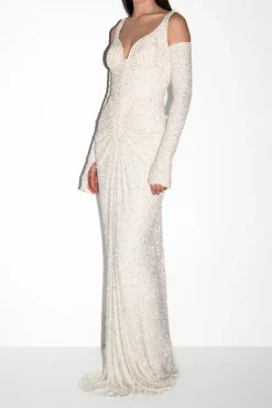 Melek Dress In Off-White