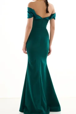 North Long Dress In Emerald