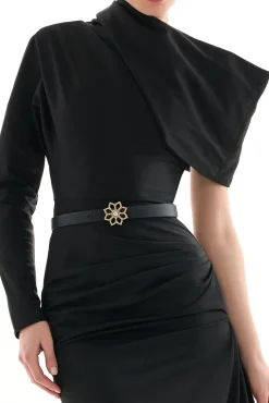 Samara Long Dress In Black
