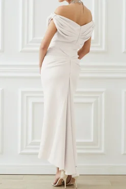 Sylvie Midi Dress In Off-White