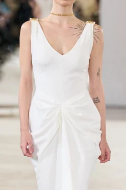Valeria Midi Dress In Off-White